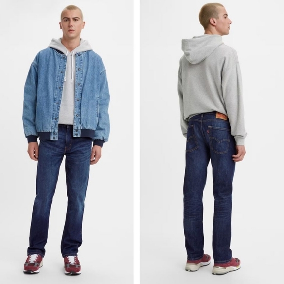 Levi’s 513™ Slim Straight Lightweight Jeans - Picture 1 of 12